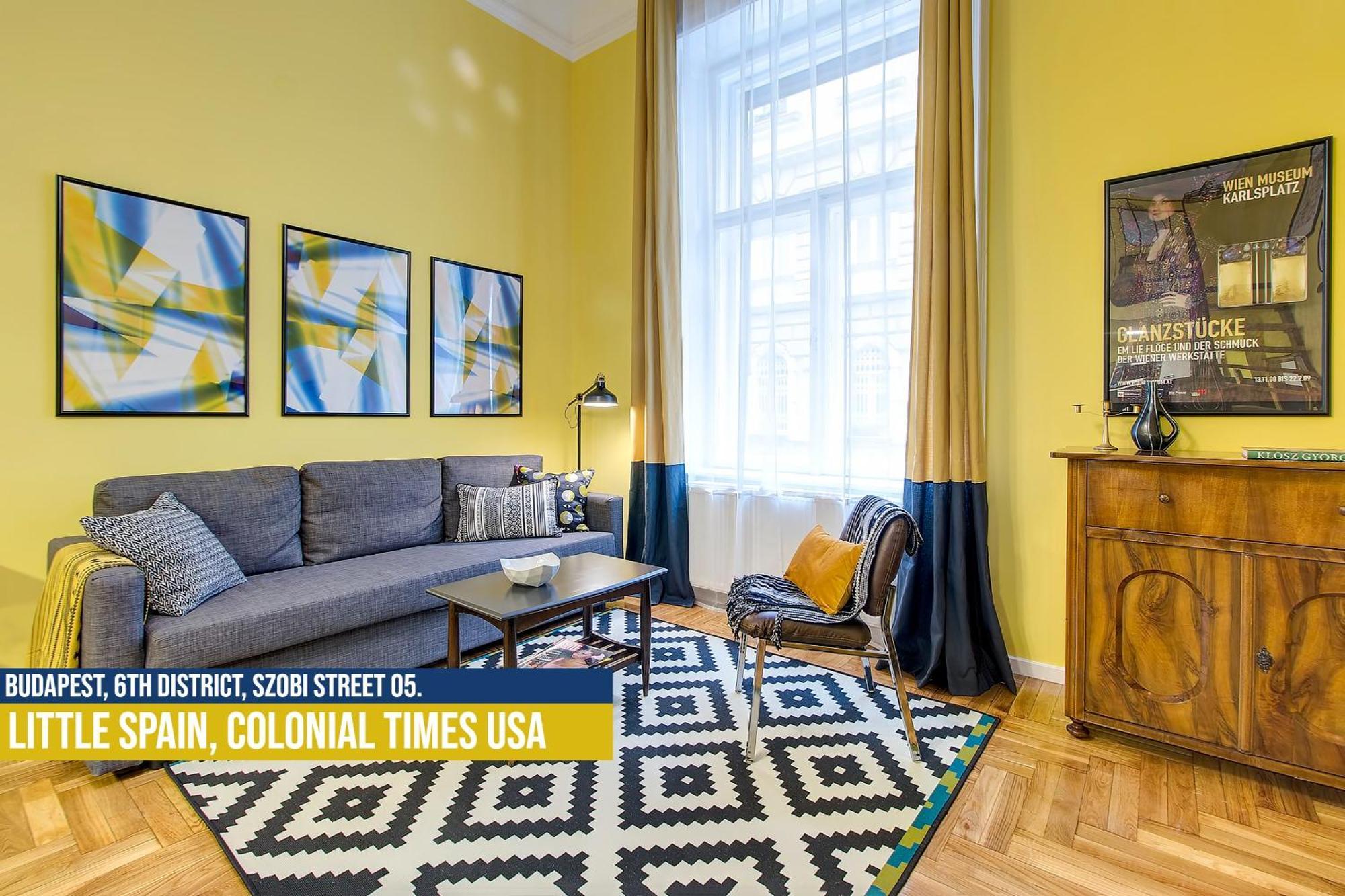 Little Americas Usa Colonial Times Apartments บูดาเปสต์ ภายนอก รูปภาพ