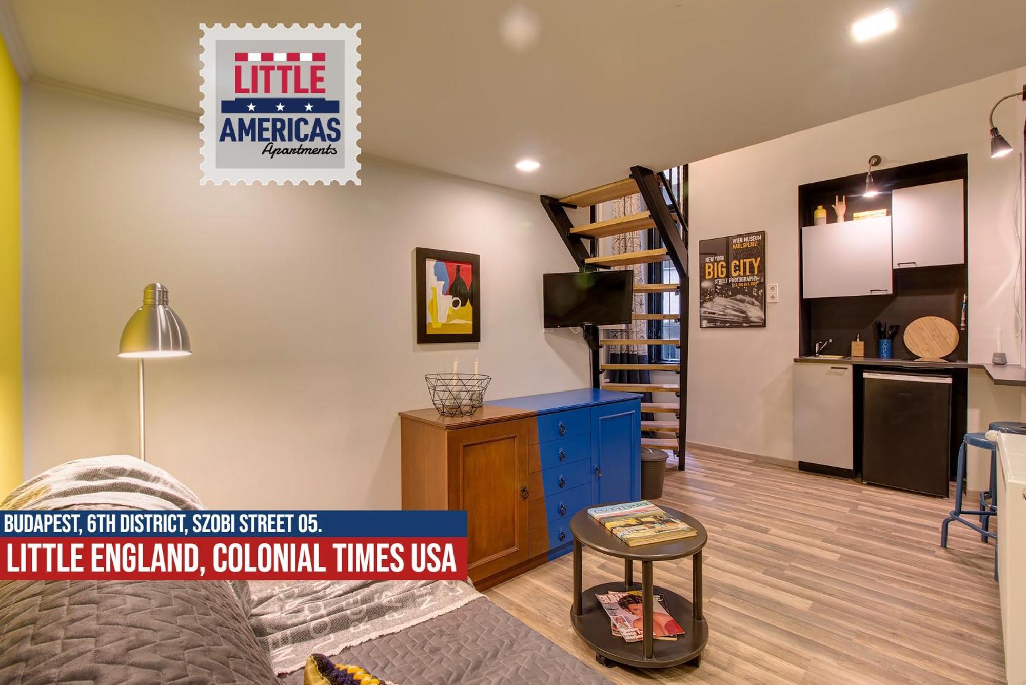 Little Americas Usa Colonial Times Apartments บูดาเปสต์ ภายนอก รูปภาพ