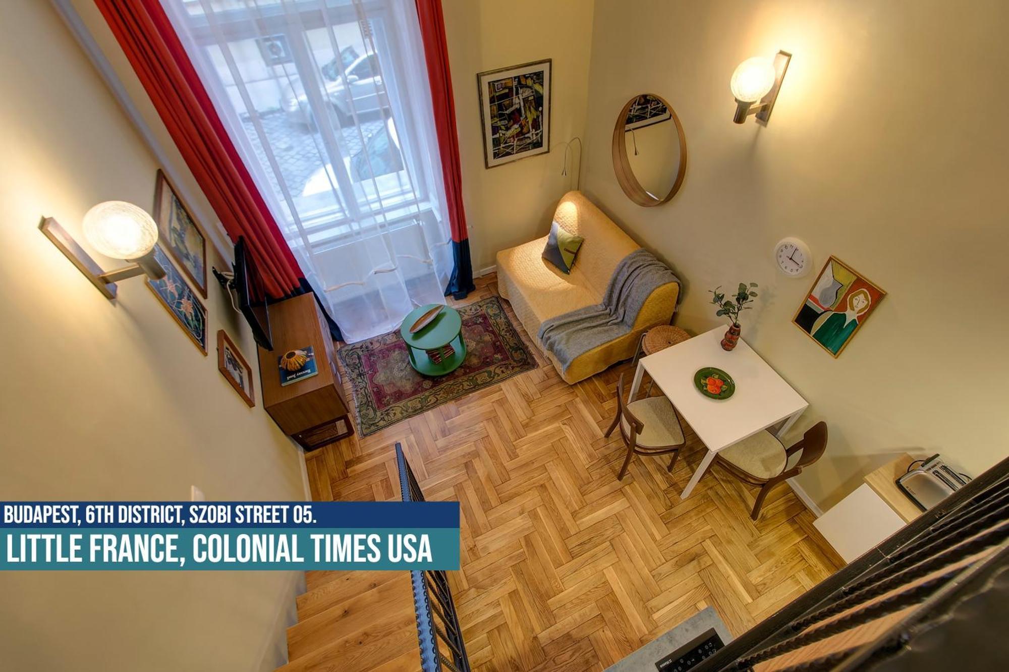 Little Americas Usa Colonial Times Apartments บูดาเปสต์ ภายนอก รูปภาพ