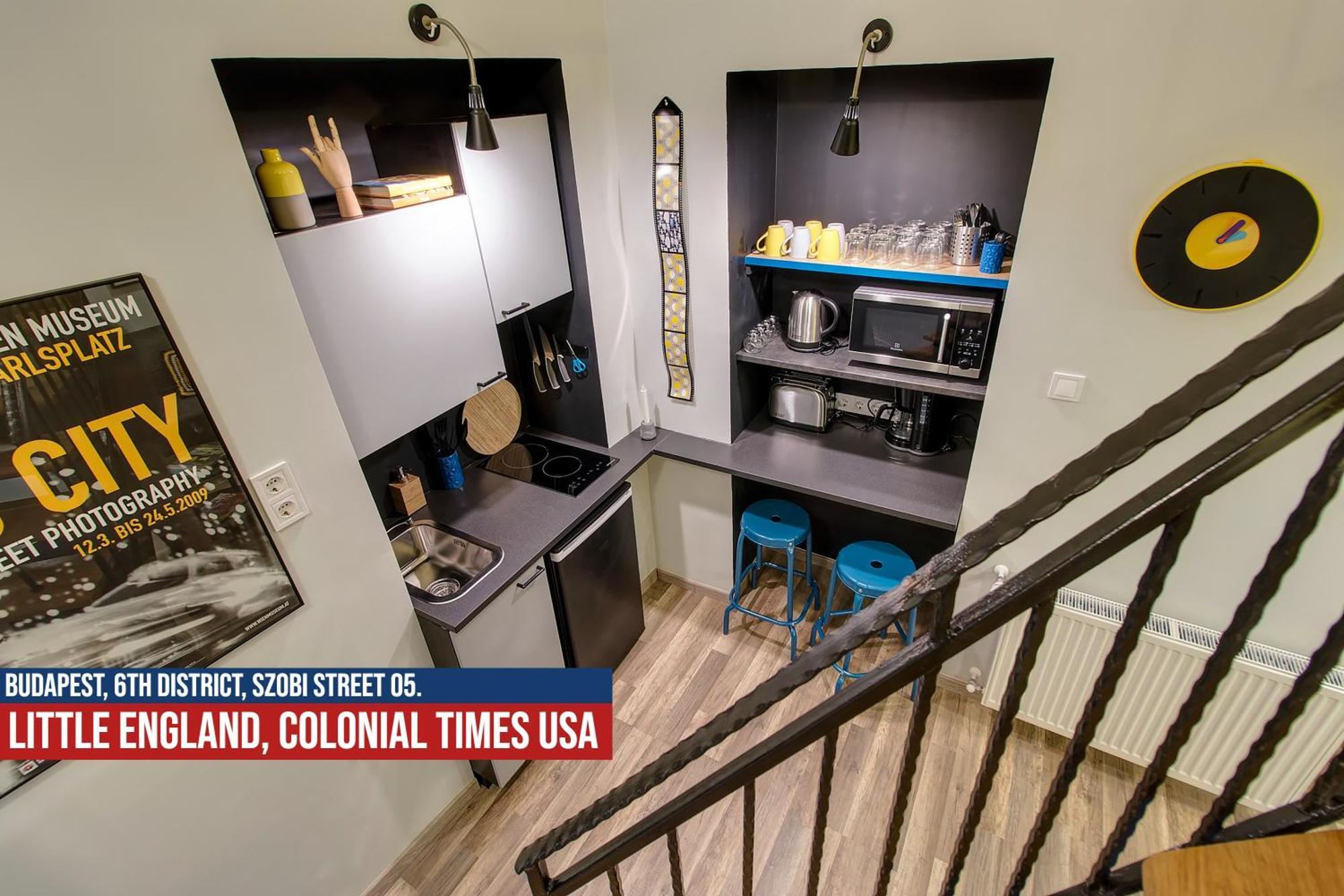 Little Americas Usa Colonial Times Apartments บูดาเปสต์ ภายนอก รูปภาพ