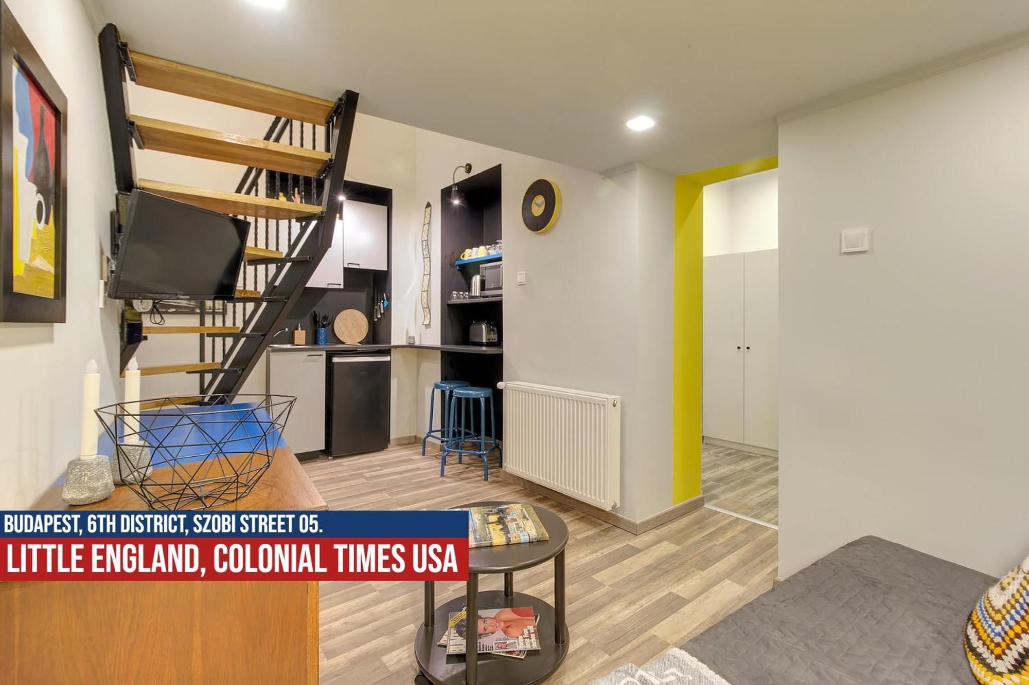 Little Americas Usa Colonial Times Apartments บูดาเปสต์ ภายนอก รูปภาพ