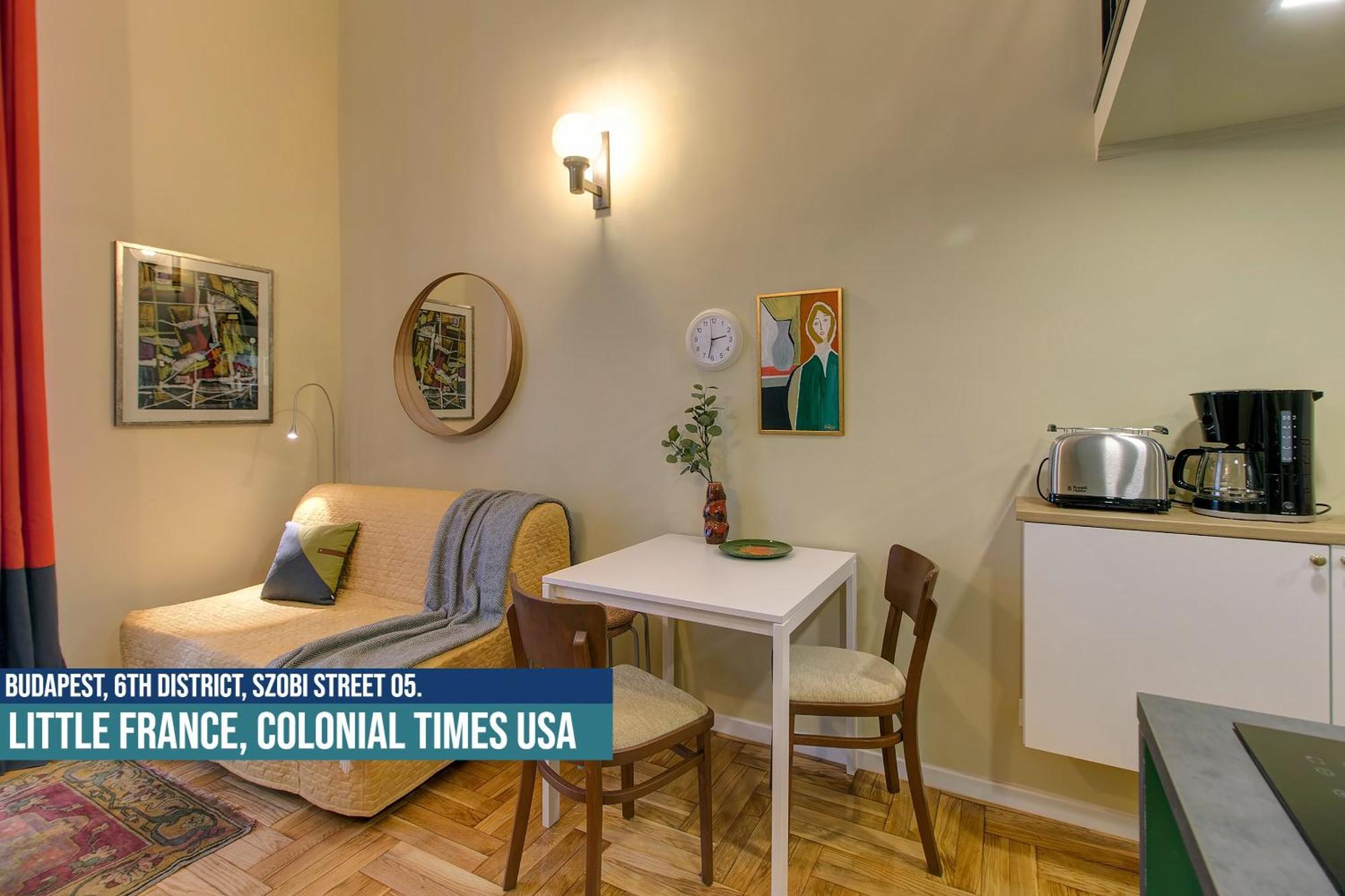 Little Americas Usa Colonial Times Apartments บูดาเปสต์ ภายนอก รูปภาพ