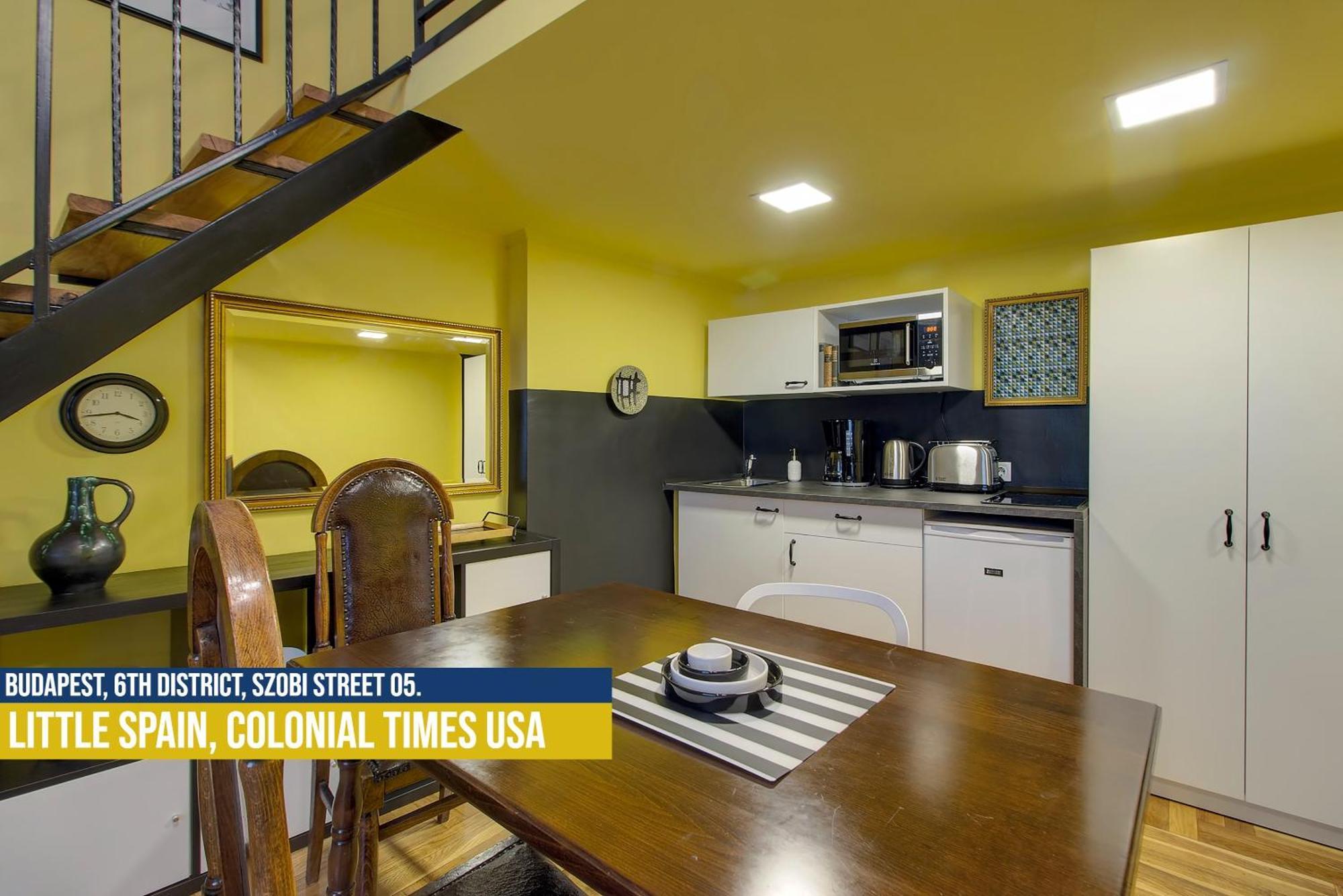 Little Americas Usa Colonial Times Apartments บูดาเปสต์ ภายนอก รูปภาพ