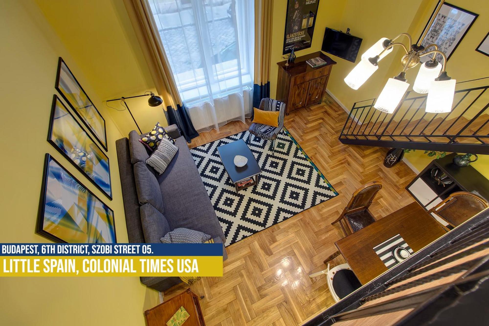 Little Americas Usa Colonial Times Apartments บูดาเปสต์ ภายนอก รูปภาพ