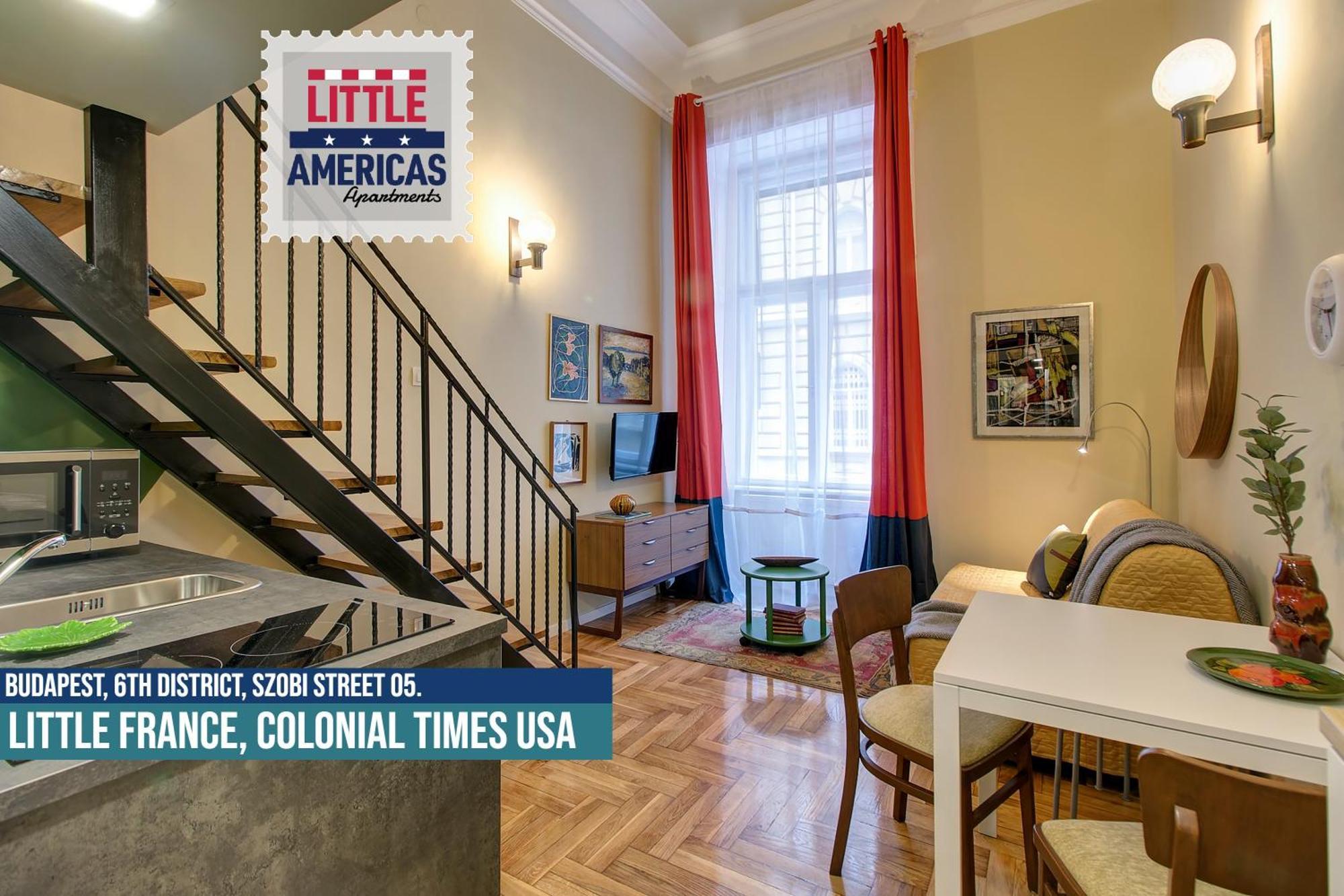 Little Americas Usa Colonial Times Apartments บูดาเปสต์ ภายนอก รูปภาพ